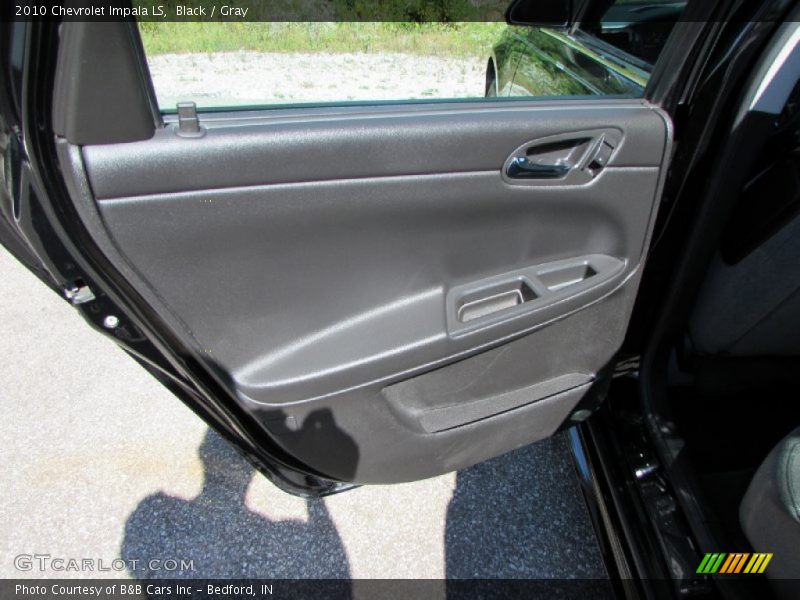 Black / Gray 2010 Chevrolet Impala LS
