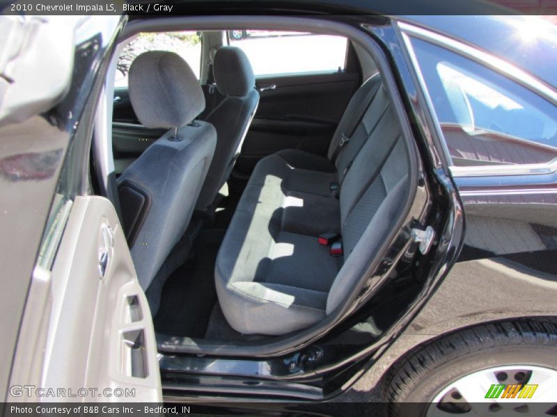 Black / Gray 2010 Chevrolet Impala LS