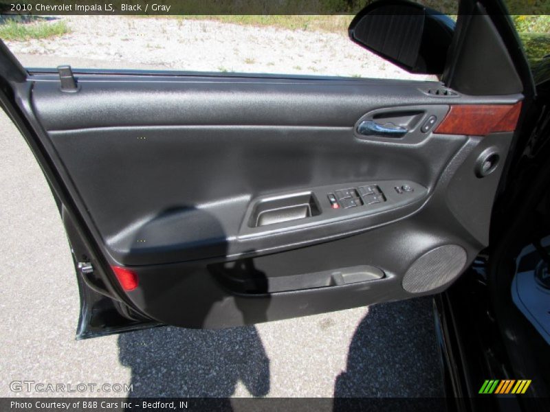 Black / Gray 2010 Chevrolet Impala LS