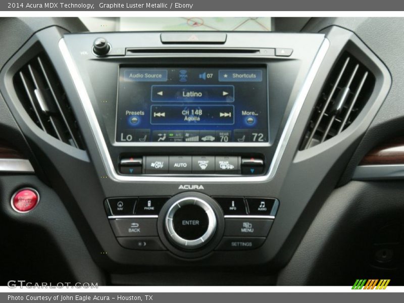 Graphite Luster Metallic / Ebony 2014 Acura MDX Technology