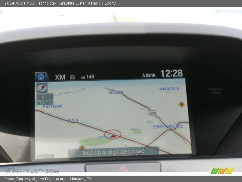 Graphite Luster Metallic / Ebony 2014 Acura MDX Technology