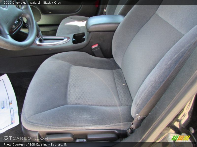 Black / Gray 2010 Chevrolet Impala LS