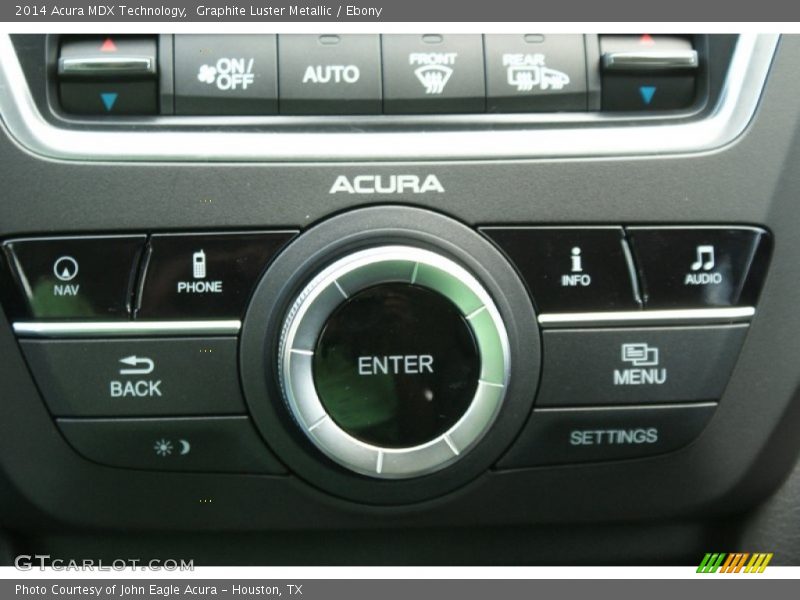 Graphite Luster Metallic / Ebony 2014 Acura MDX Technology