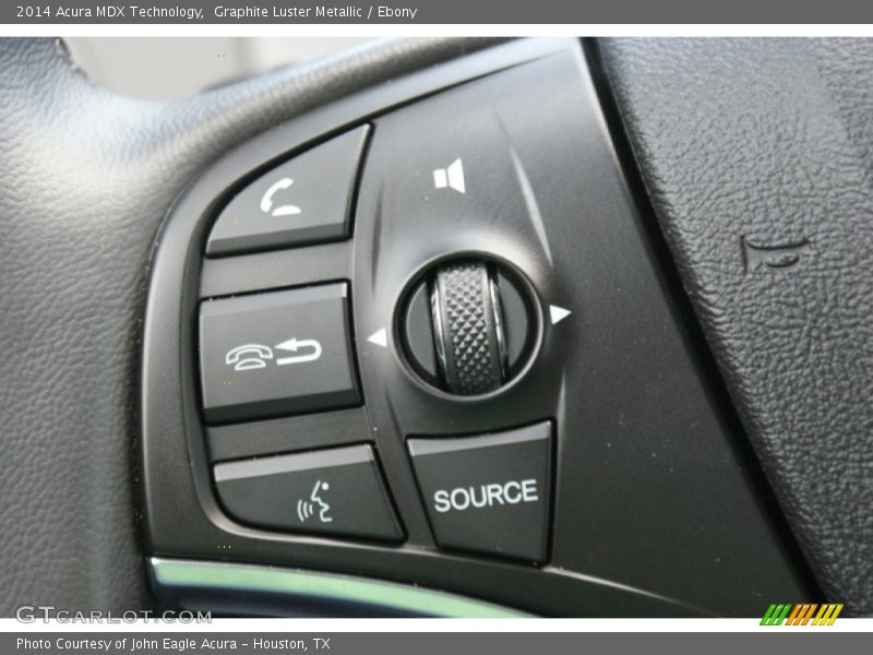 Graphite Luster Metallic / Ebony 2014 Acura MDX Technology