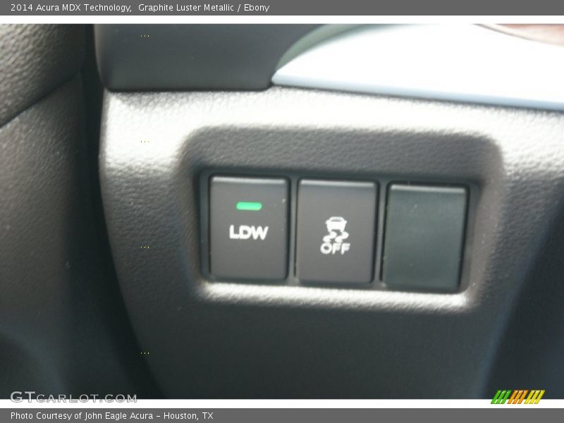 Graphite Luster Metallic / Ebony 2014 Acura MDX Technology