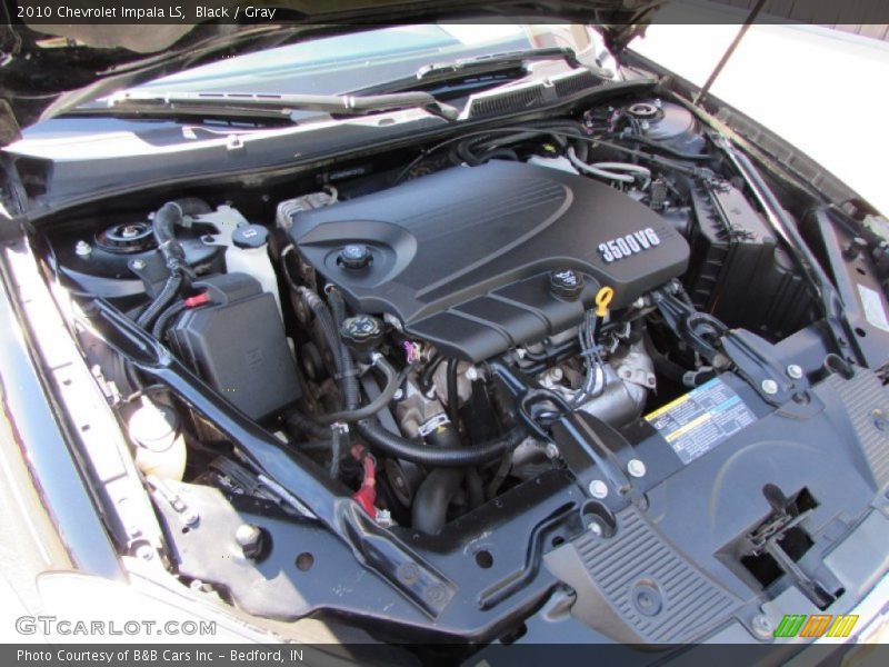 Black / Gray 2010 Chevrolet Impala LS