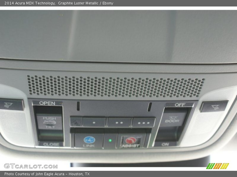 Graphite Luster Metallic / Ebony 2014 Acura MDX Technology
