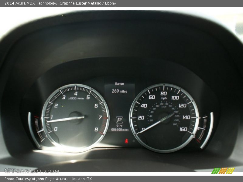 Graphite Luster Metallic / Ebony 2014 Acura MDX Technology