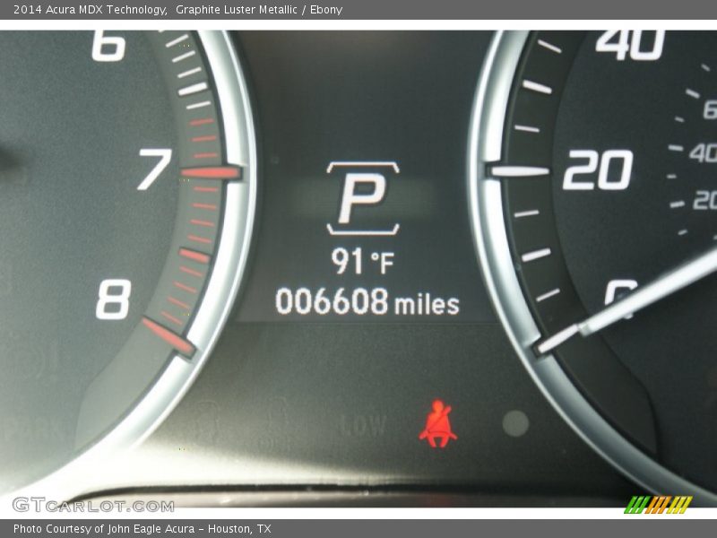 Graphite Luster Metallic / Ebony 2014 Acura MDX Technology