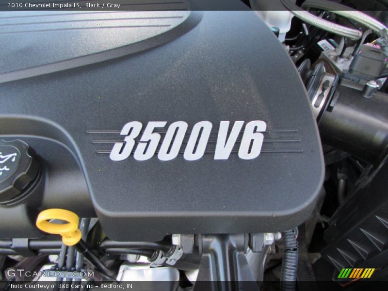 Black / Gray 2010 Chevrolet Impala LS