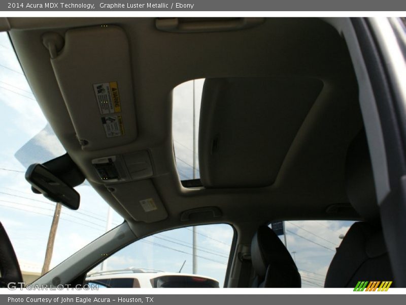 Graphite Luster Metallic / Ebony 2014 Acura MDX Technology