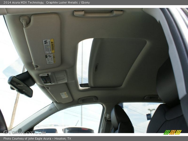 Graphite Luster Metallic / Ebony 2014 Acura MDX Technology