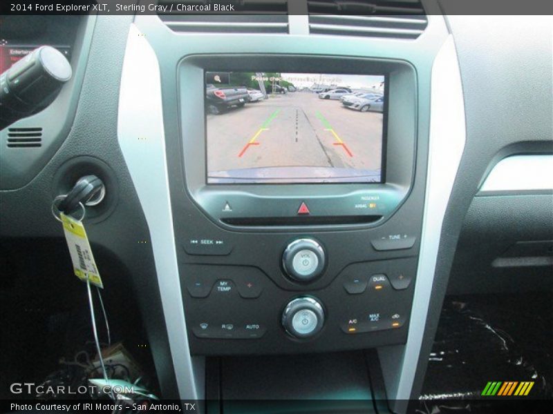 Sterling Gray / Charcoal Black 2014 Ford Explorer XLT