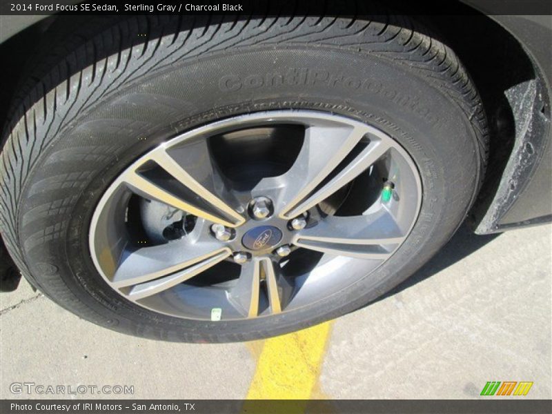 Sterling Gray / Charcoal Black 2014 Ford Focus SE Sedan