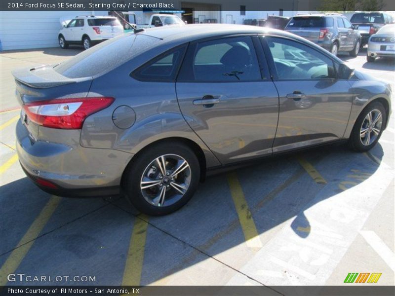 Sterling Gray / Charcoal Black 2014 Ford Focus SE Sedan