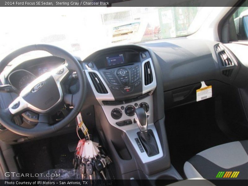 Sterling Gray / Charcoal Black 2014 Ford Focus SE Sedan