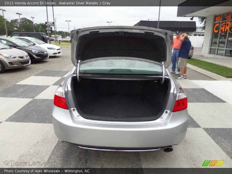 Alabaster Silver Metallic / Gray 2013 Honda Accord EX Sedan