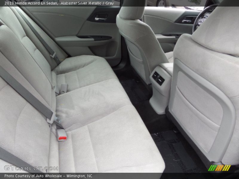 Alabaster Silver Metallic / Gray 2013 Honda Accord EX Sedan