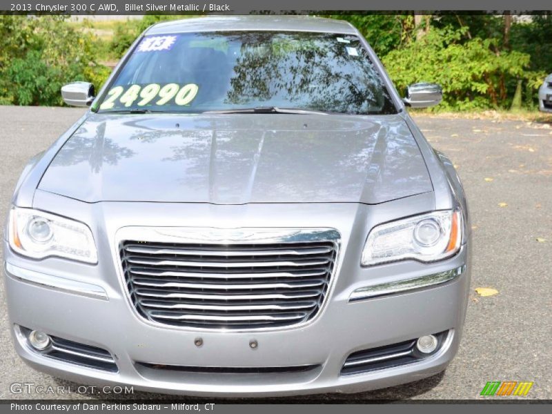 Billet Silver Metallic / Black 2013 Chrysler 300 C AWD