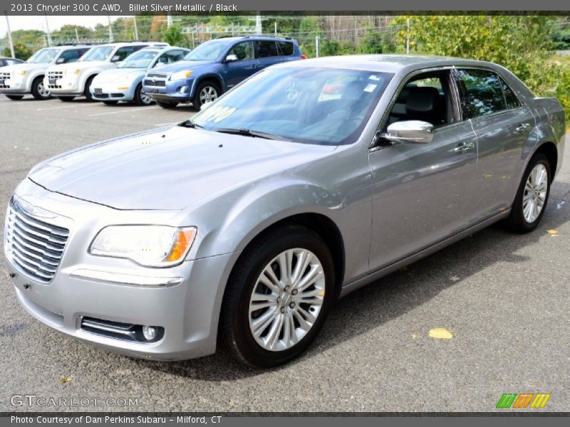 Billet Silver Metallic / Black 2013 Chrysler 300 C AWD