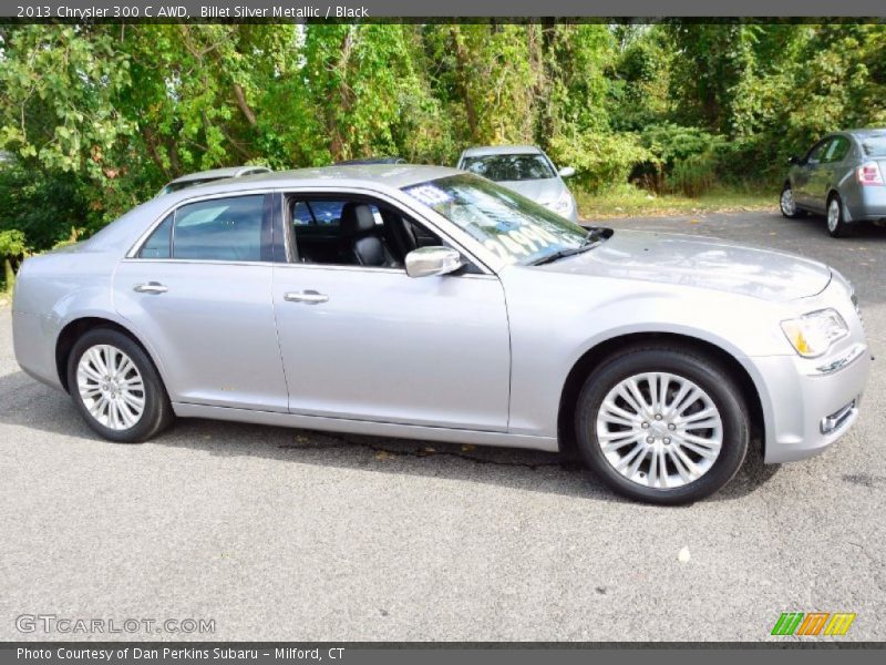 Billet Silver Metallic / Black 2013 Chrysler 300 C AWD