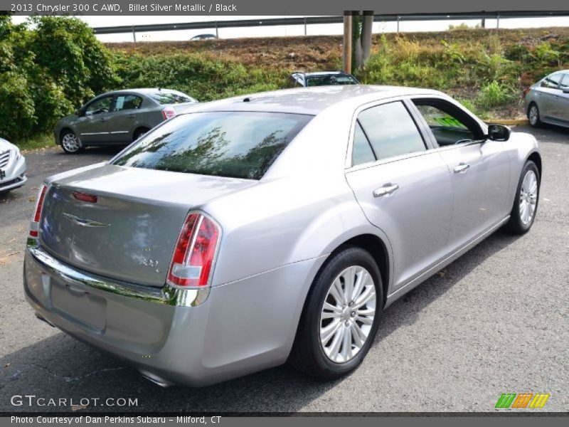 Billet Silver Metallic / Black 2013 Chrysler 300 C AWD