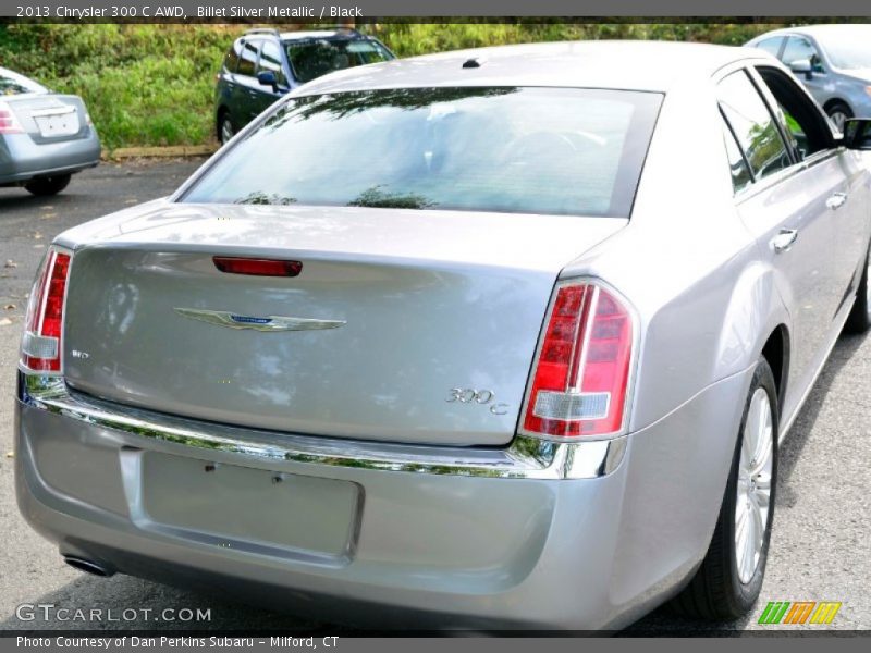 Billet Silver Metallic / Black 2013 Chrysler 300 C AWD