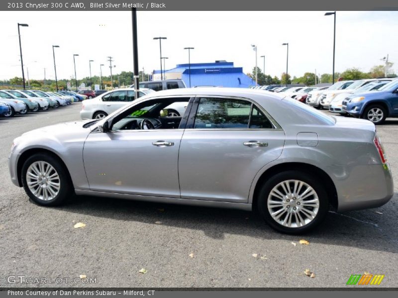 Billet Silver Metallic / Black 2013 Chrysler 300 C AWD