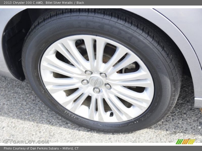 Billet Silver Metallic / Black 2013 Chrysler 300 C AWD