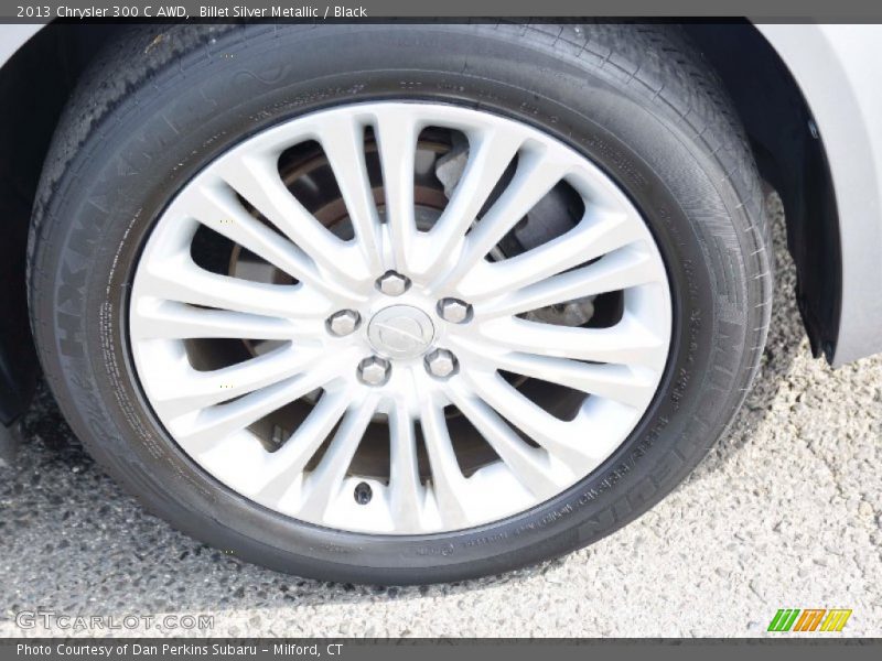Billet Silver Metallic / Black 2013 Chrysler 300 C AWD