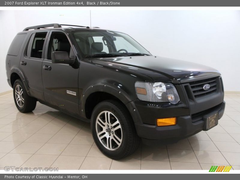 Black / Black/Stone 2007 Ford Explorer XLT Ironman Edition 4x4