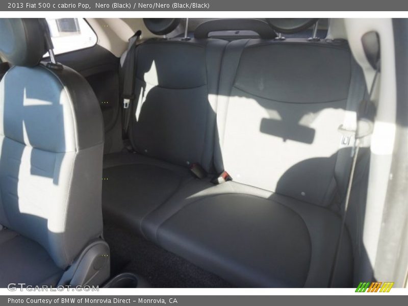 Nero (Black) / Nero/Nero (Black/Black) 2013 Fiat 500 c cabrio Pop