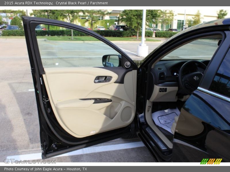 Crystal Black Pearl / Parchment 2015 Acura RDX Technology