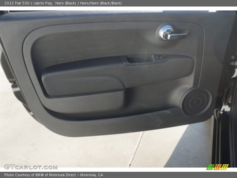 Nero (Black) / Nero/Nero (Black/Black) 2013 Fiat 500 c cabrio Pop