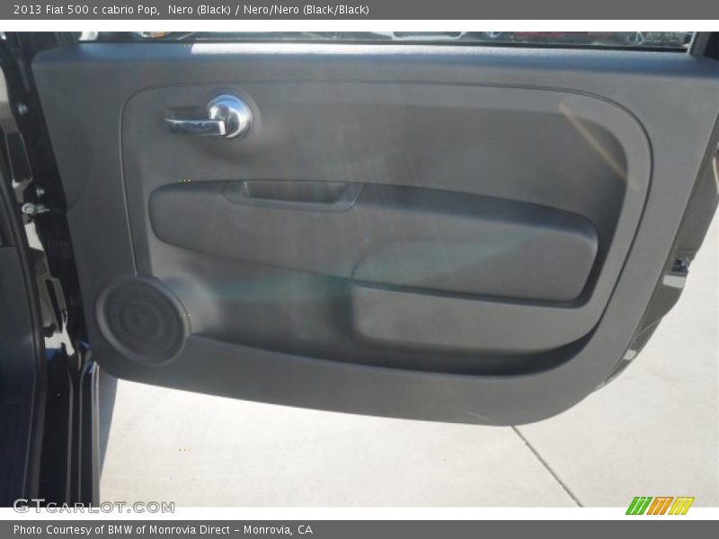 Nero (Black) / Nero/Nero (Black/Black) 2013 Fiat 500 c cabrio Pop