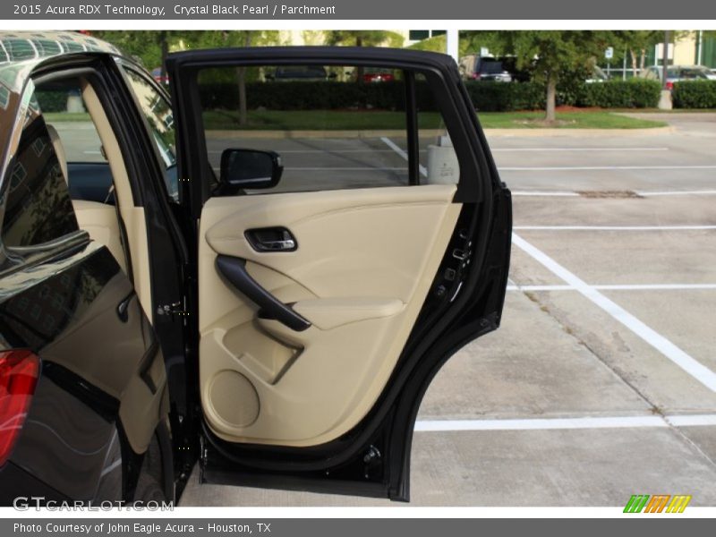 Crystal Black Pearl / Parchment 2015 Acura RDX Technology