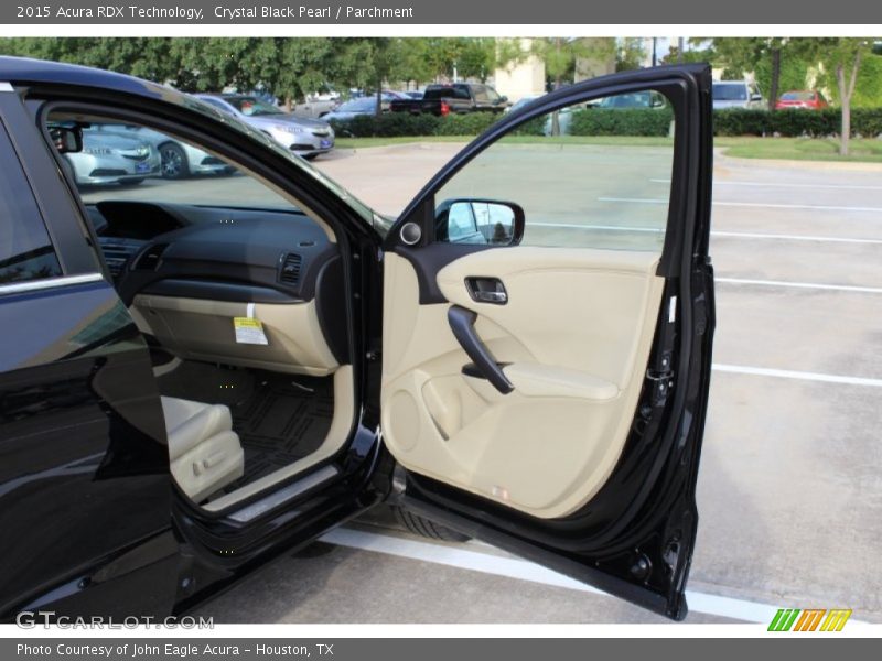 Crystal Black Pearl / Parchment 2015 Acura RDX Technology