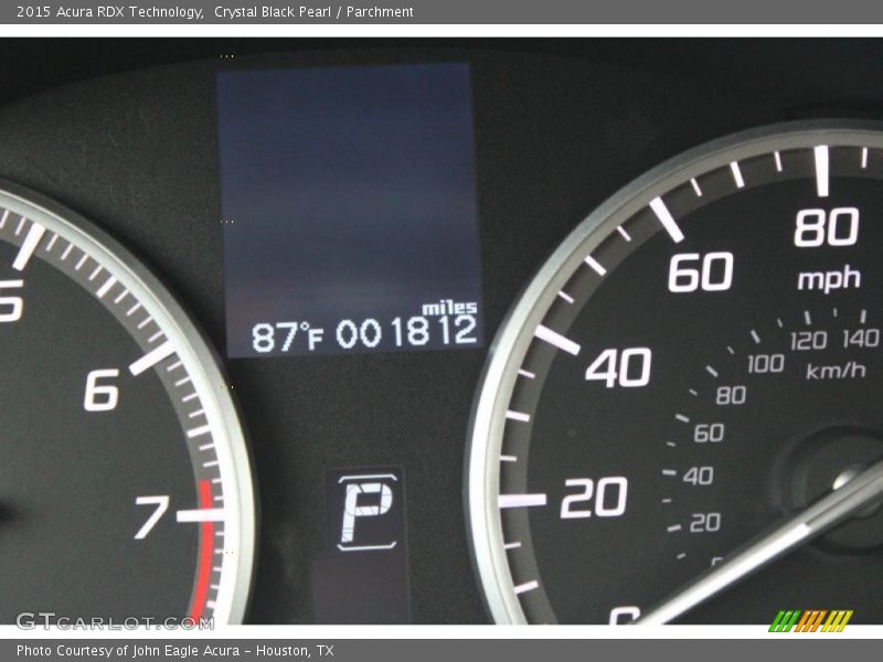 Crystal Black Pearl / Parchment 2015 Acura RDX Technology