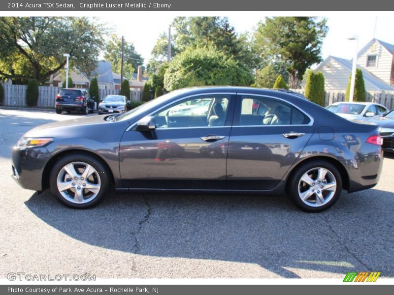 Graphite Luster Metallic / Ebony 2014 Acura TSX Sedan