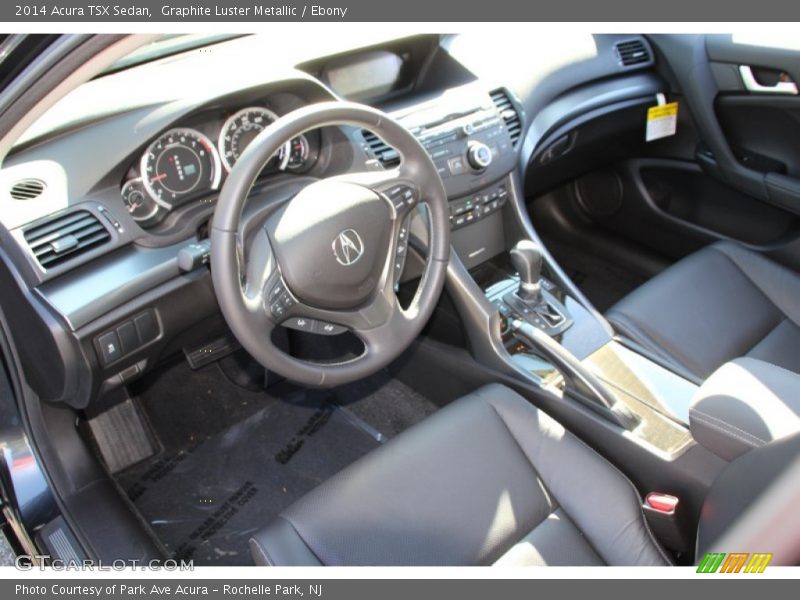 Graphite Luster Metallic / Ebony 2014 Acura TSX Sedan