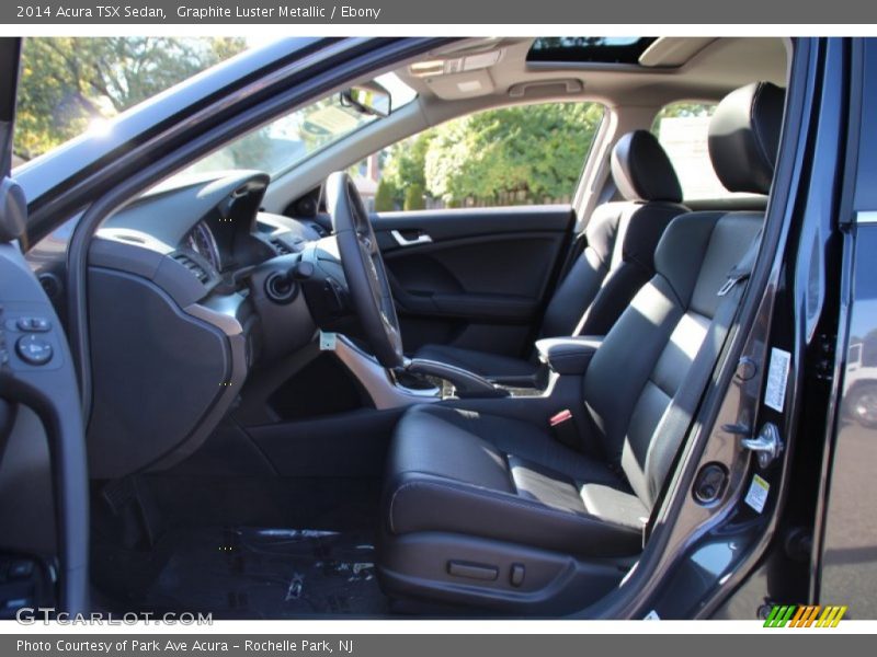 Graphite Luster Metallic / Ebony 2014 Acura TSX Sedan