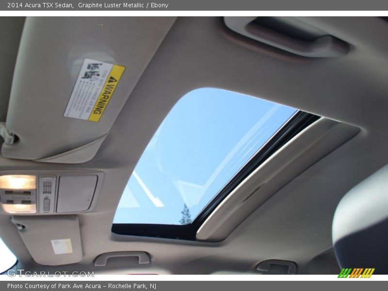 Graphite Luster Metallic / Ebony 2014 Acura TSX Sedan