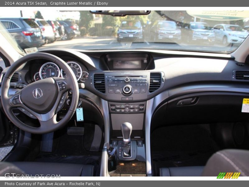Graphite Luster Metallic / Ebony 2014 Acura TSX Sedan