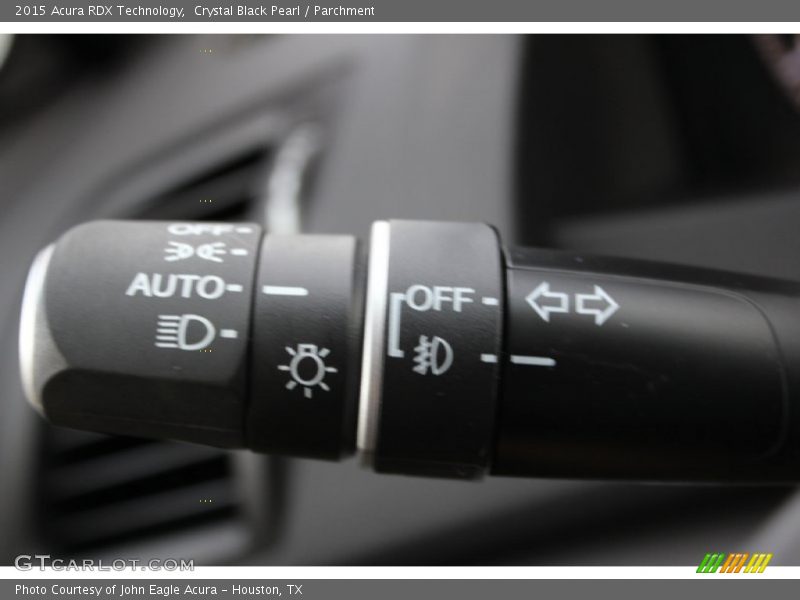 Crystal Black Pearl / Parchment 2015 Acura RDX Technology