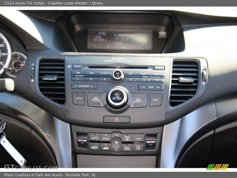 Graphite Luster Metallic / Ebony 2014 Acura TSX Sedan