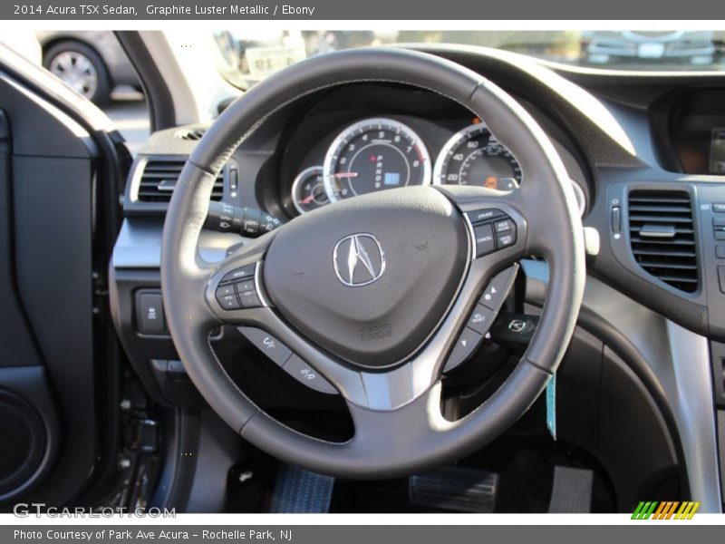 Graphite Luster Metallic / Ebony 2014 Acura TSX Sedan