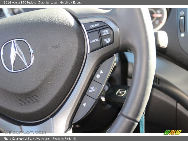 Graphite Luster Metallic / Ebony 2014 Acura TSX Sedan