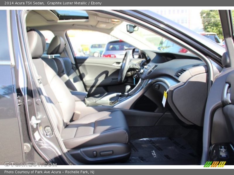 Graphite Luster Metallic / Ebony 2014 Acura TSX Sedan