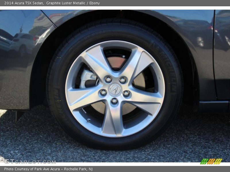 Graphite Luster Metallic / Ebony 2014 Acura TSX Sedan