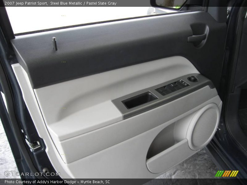 Steel Blue Metallic / Pastel Slate Gray 2007 Jeep Patriot Sport
